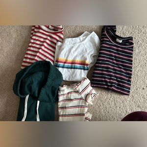 Garage and Forever 21 crop tops size: xs-s